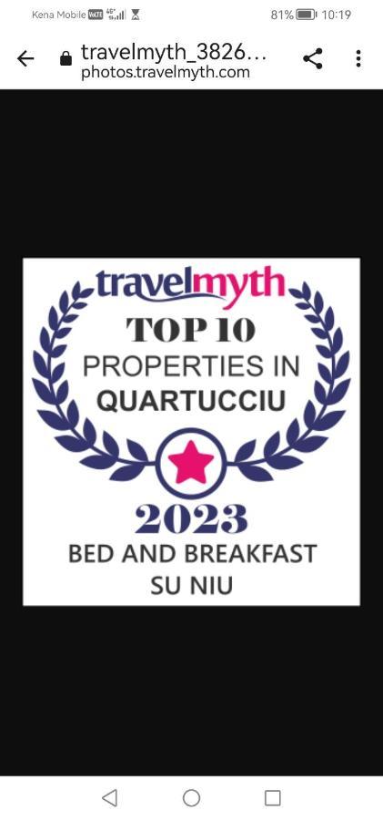 Bed And Breakfast Su Niu Quartucciu Buitenkant foto